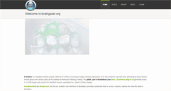 Desktop Screenshot of braingazer.org